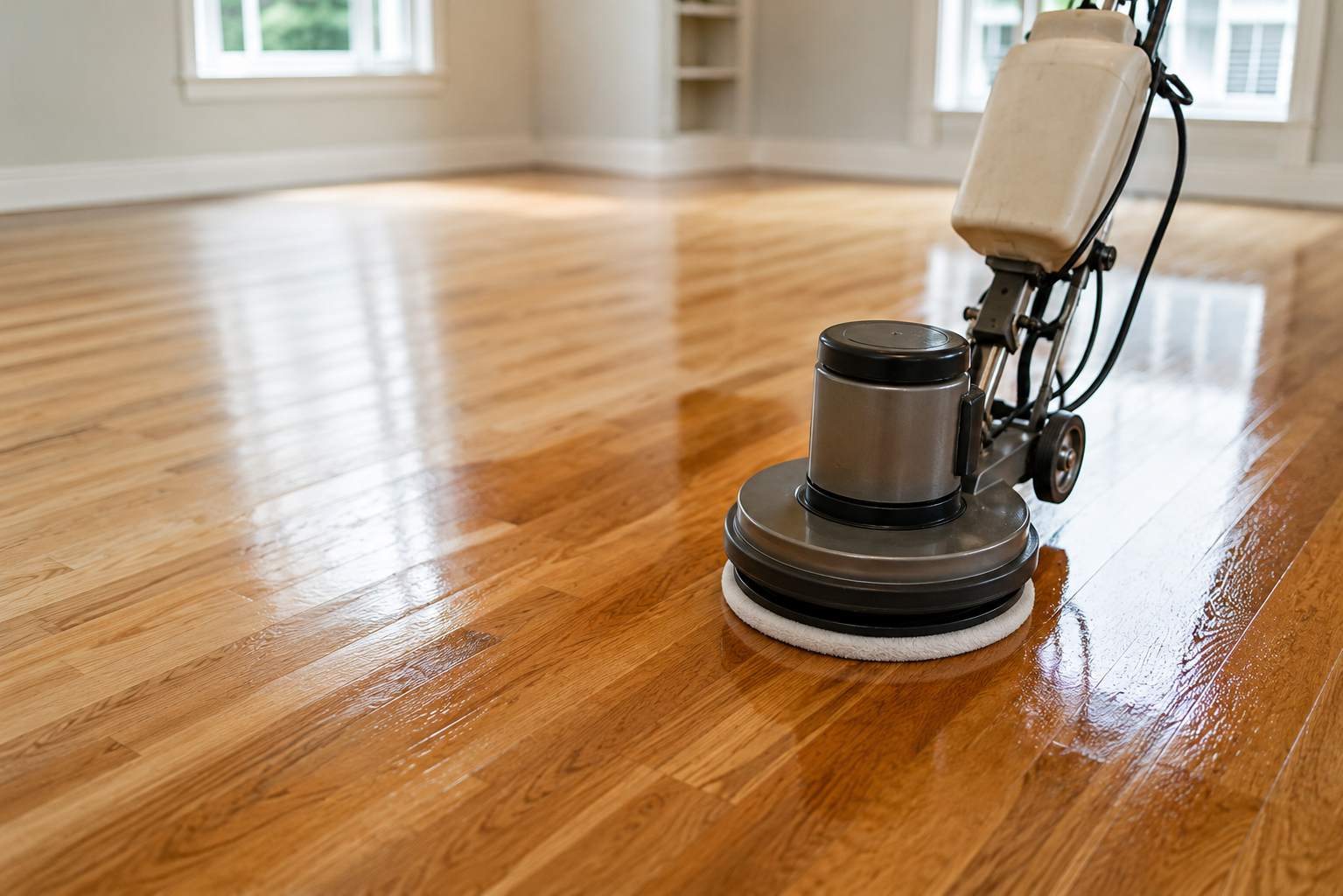 Buffer & Coat flooring service